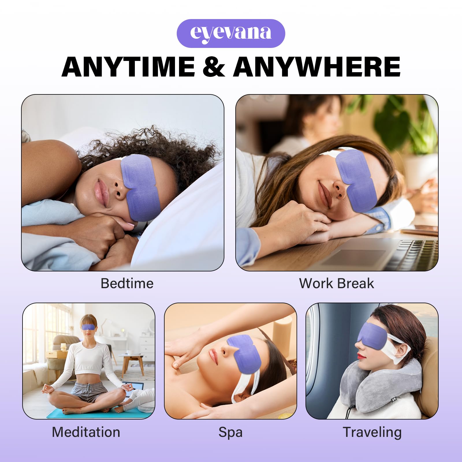 Eyevana elastic ear hooks provide secure, comfortable fit.