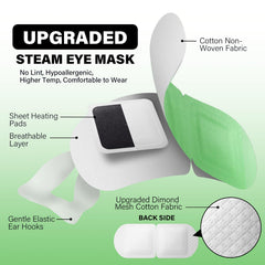 eyevana soft diamond-mesh material provides gentle, hypoallergenic comfort during use.
