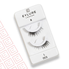Eylure Naturals No.003 packaging highlights quick, mess-free lash solution