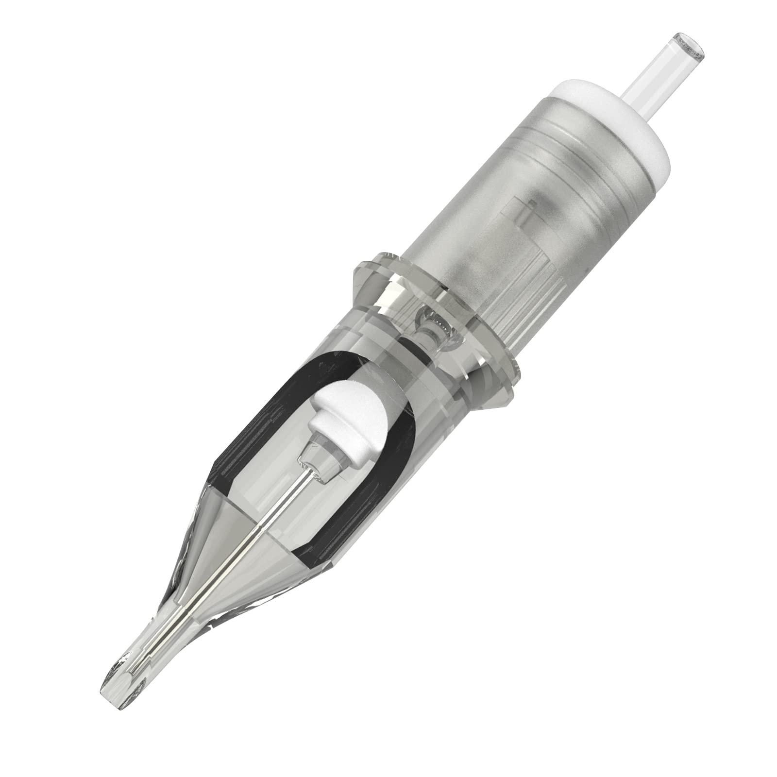 EZTAT2 Revolution needles show safety membrane for controlled ink flow during sessions.