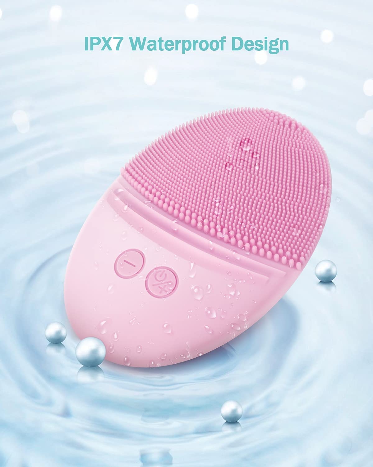 EZBASICS inductive charging dock keeps cordless brush ready.