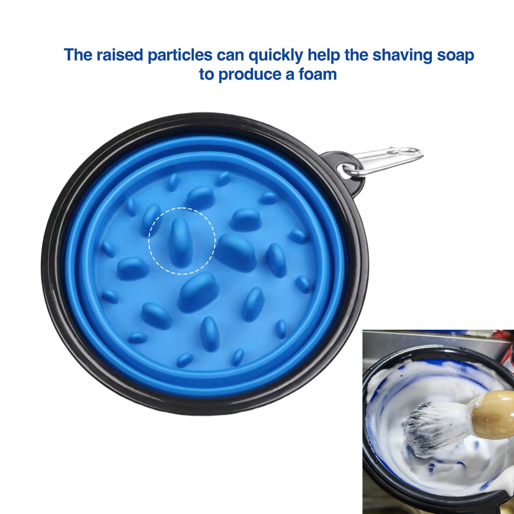 Ezcora silicone shaving bowl is durable and easy to clean after use