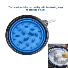 Ezcora silicone shaving bowl is durable and easy to clean after use