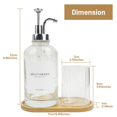 Ezebesta natural bamboo tray base emphasizes sustainable, water-resistant design