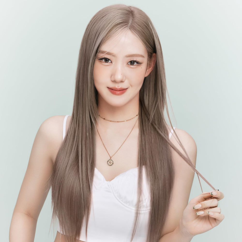 eZn Pudding Hair Dye ash beige oils close-up emphasizes nourishing fruit and seed oils.