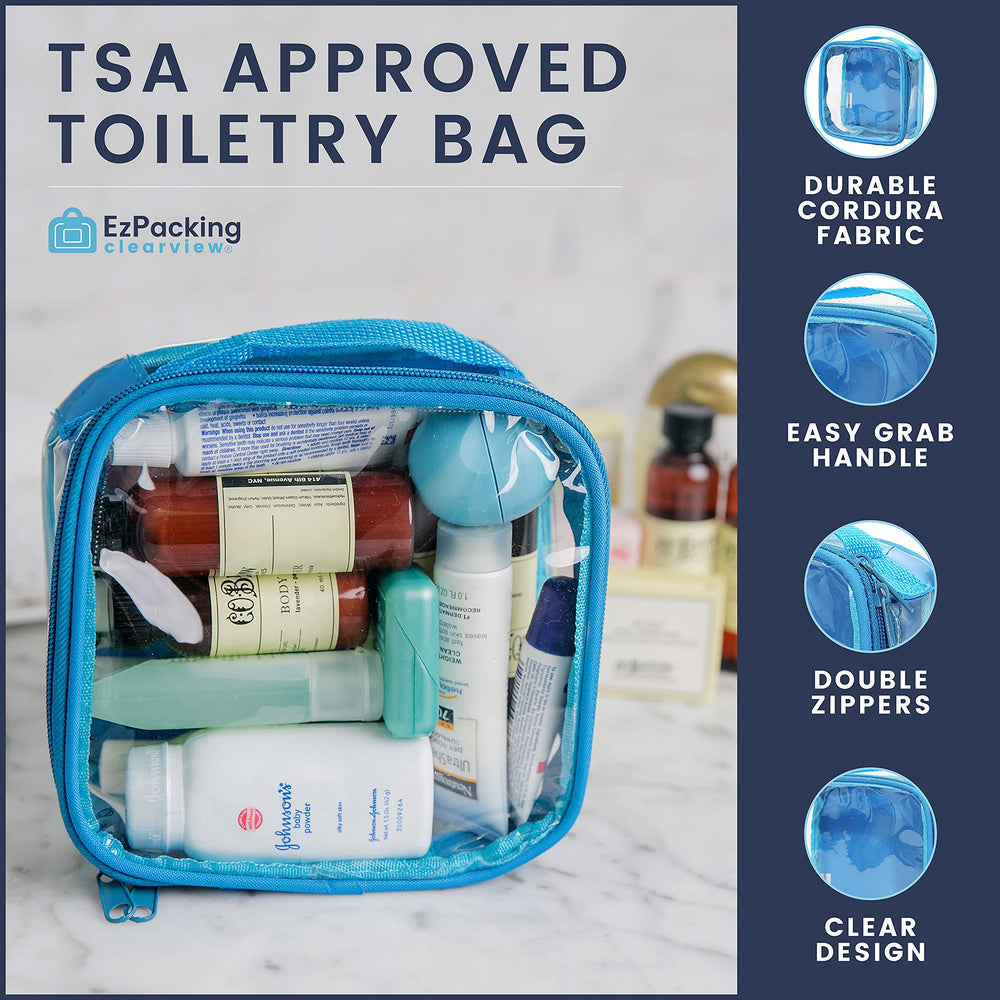 EzPacking multi-color set promotes color-coded organization for different travelers.