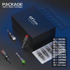 EZTAT2 cartridge needles 5RL for smooth shading and coverage