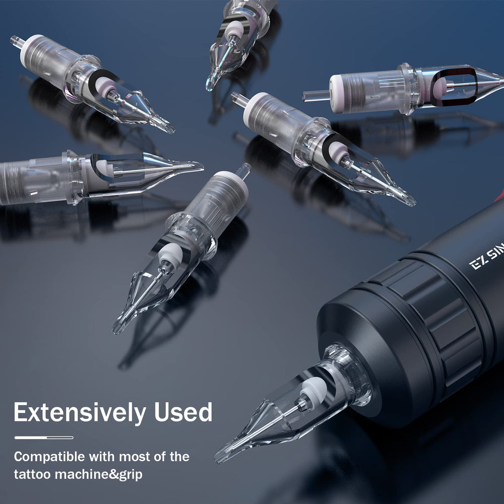 EZTAT2 cartridge needles 9RM for bold magnum shading and coverage