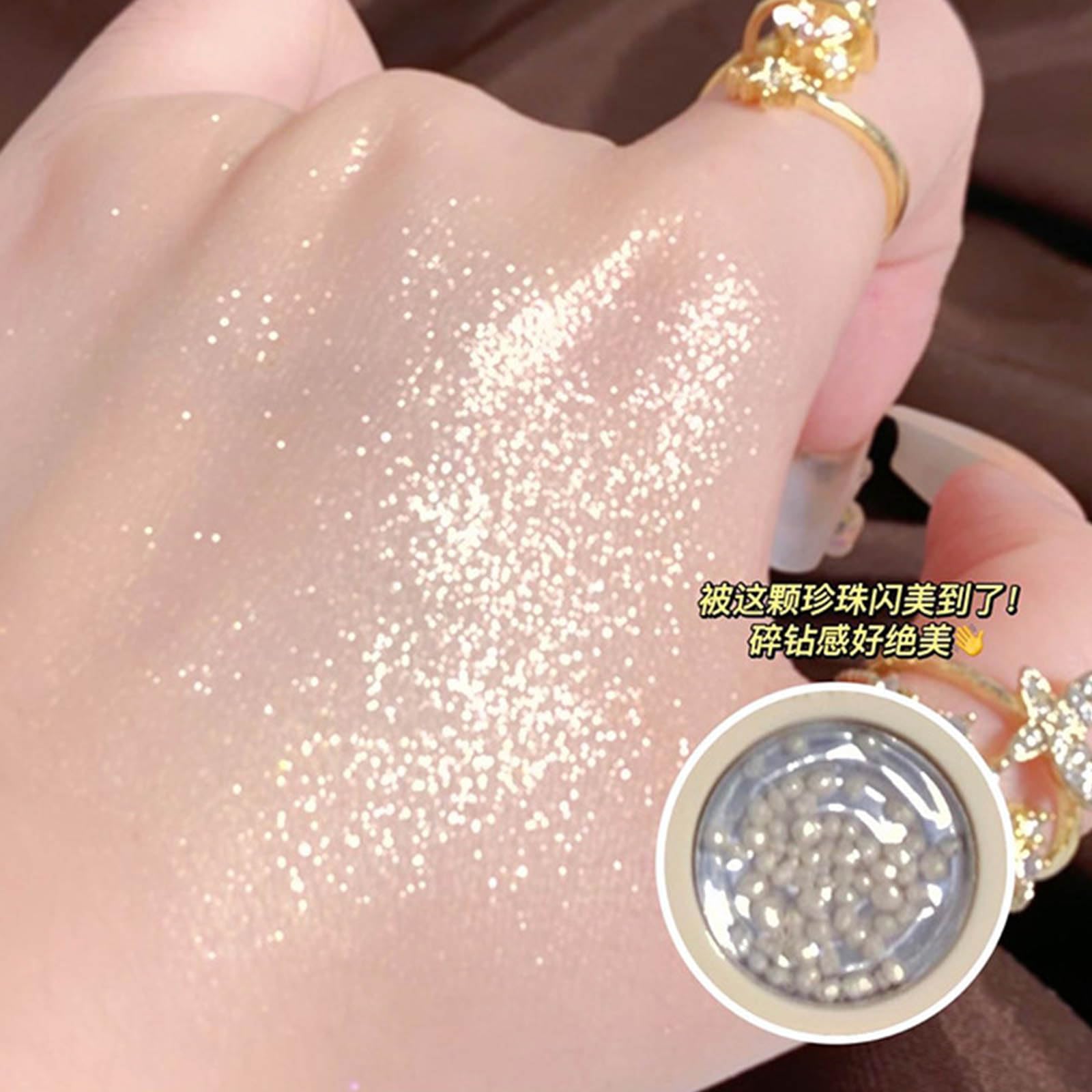 Ezyuanchly Lace pressed glitter and metallics add festive accents to eye looks.
