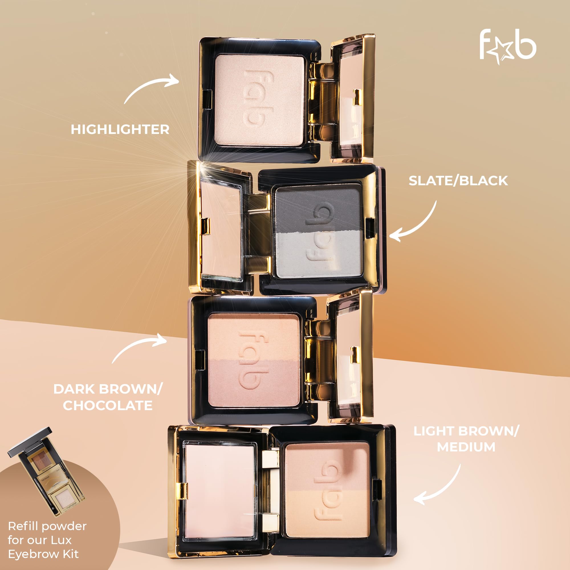 Fab Brows cruelty-free botanicals nourish skin while shaping brows.