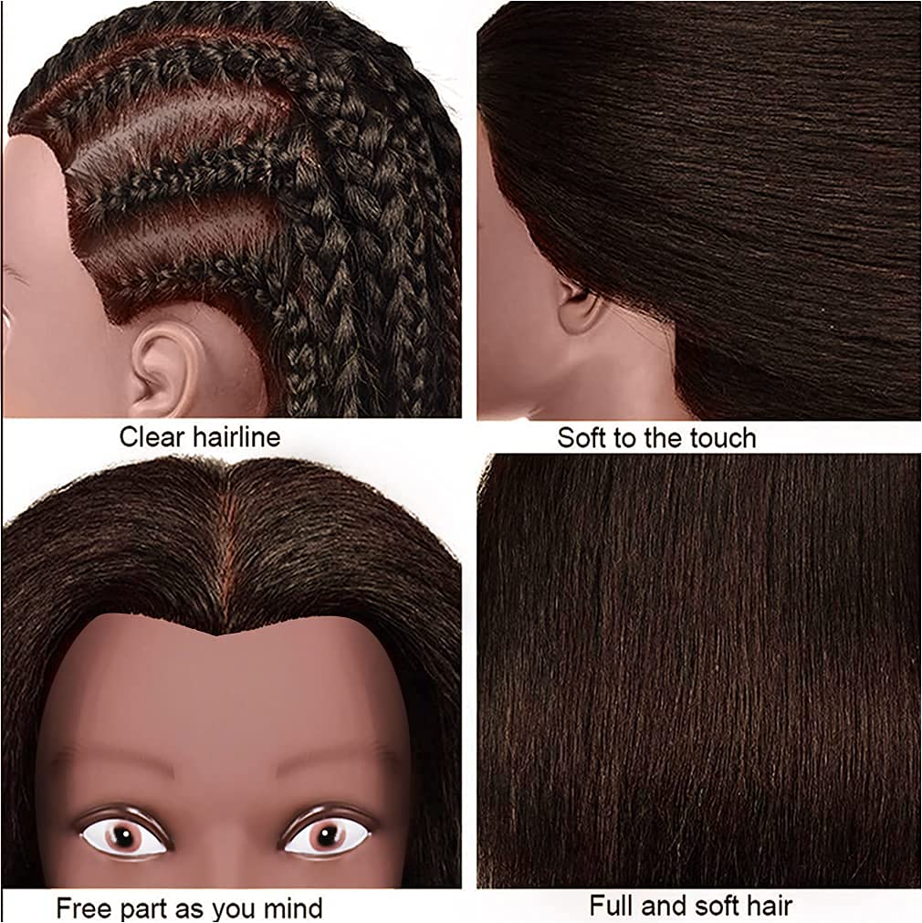 FABA mannequin head display accessories for showcasing sunglasses and hats.