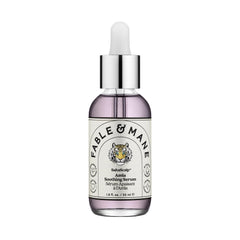 Fable & Mane Amla Serum bottle close-up for gentle scalp care.