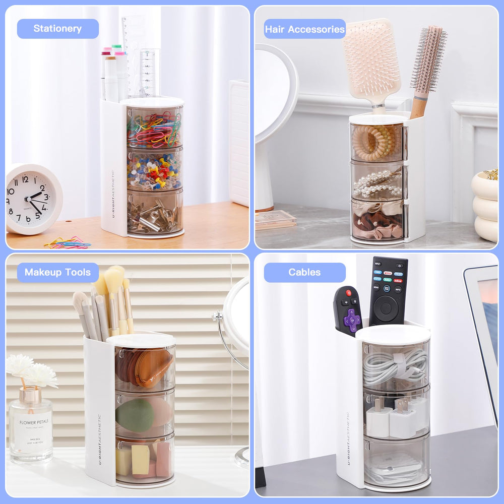 FABROK sturdy plastic construction ensures long-term daily use on a desk.