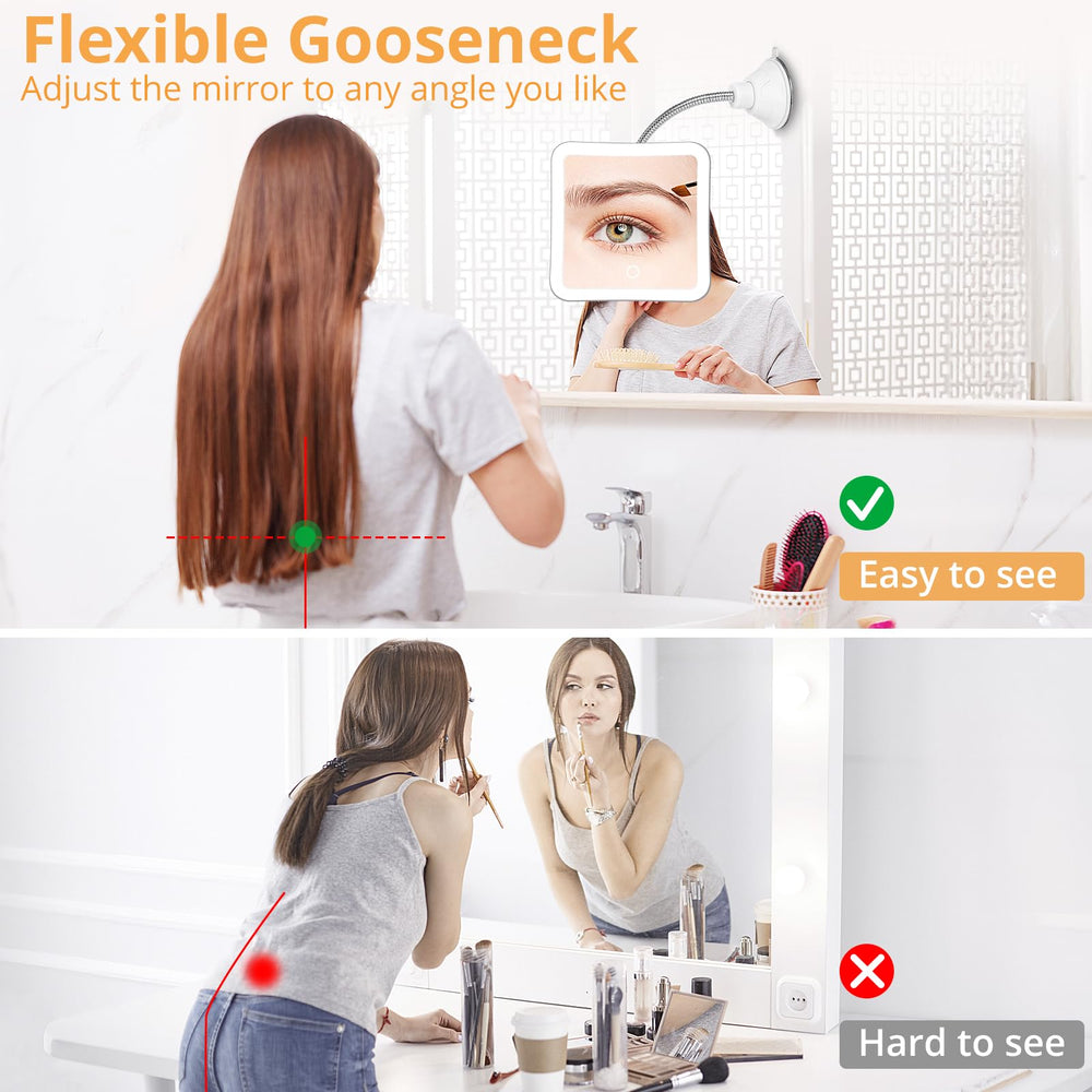 Fabuday 11-inch gooseneck provides flexible, comfortable positioning