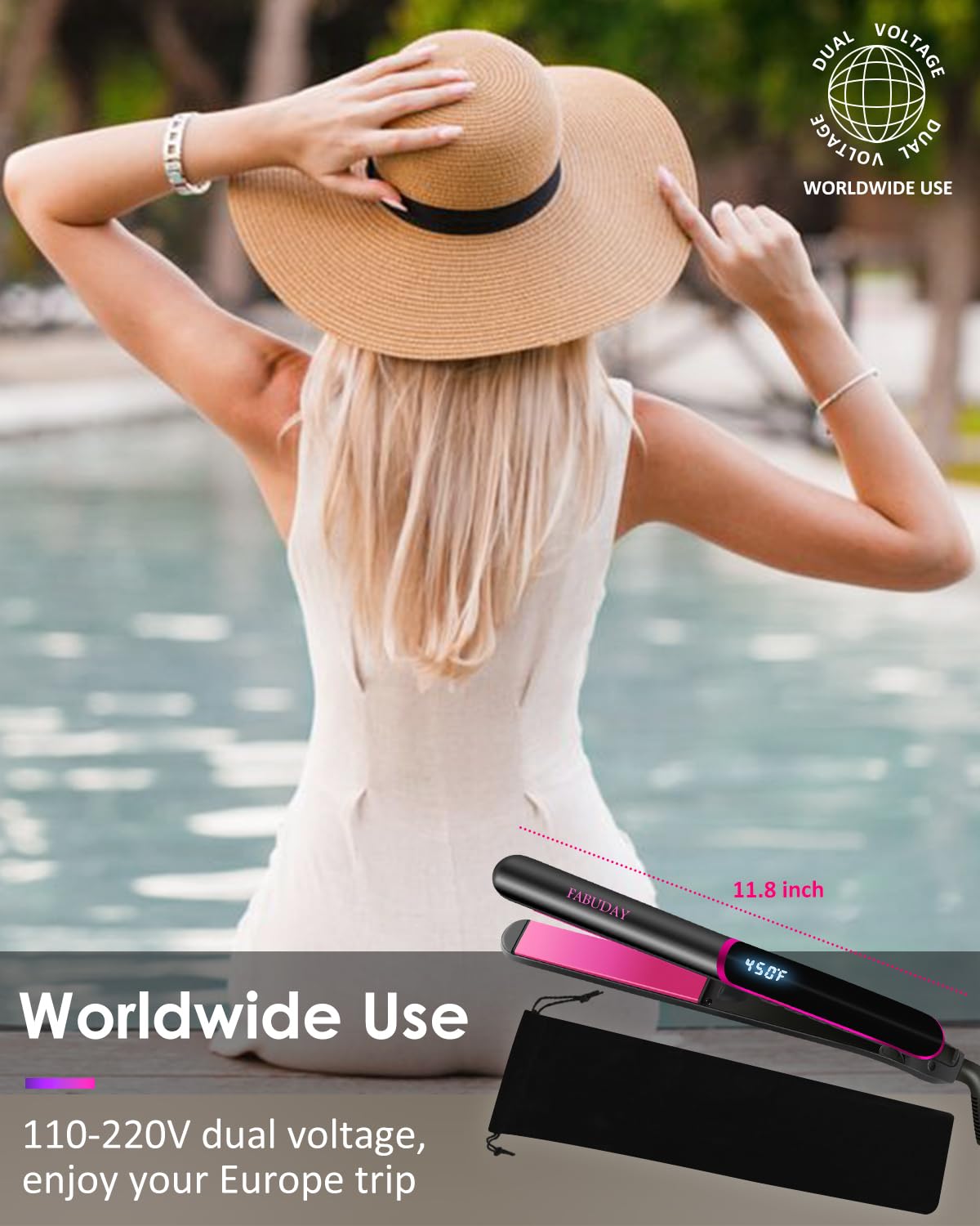 Fabuday travel-kit includes bag, glove, and clips for on-the-go use