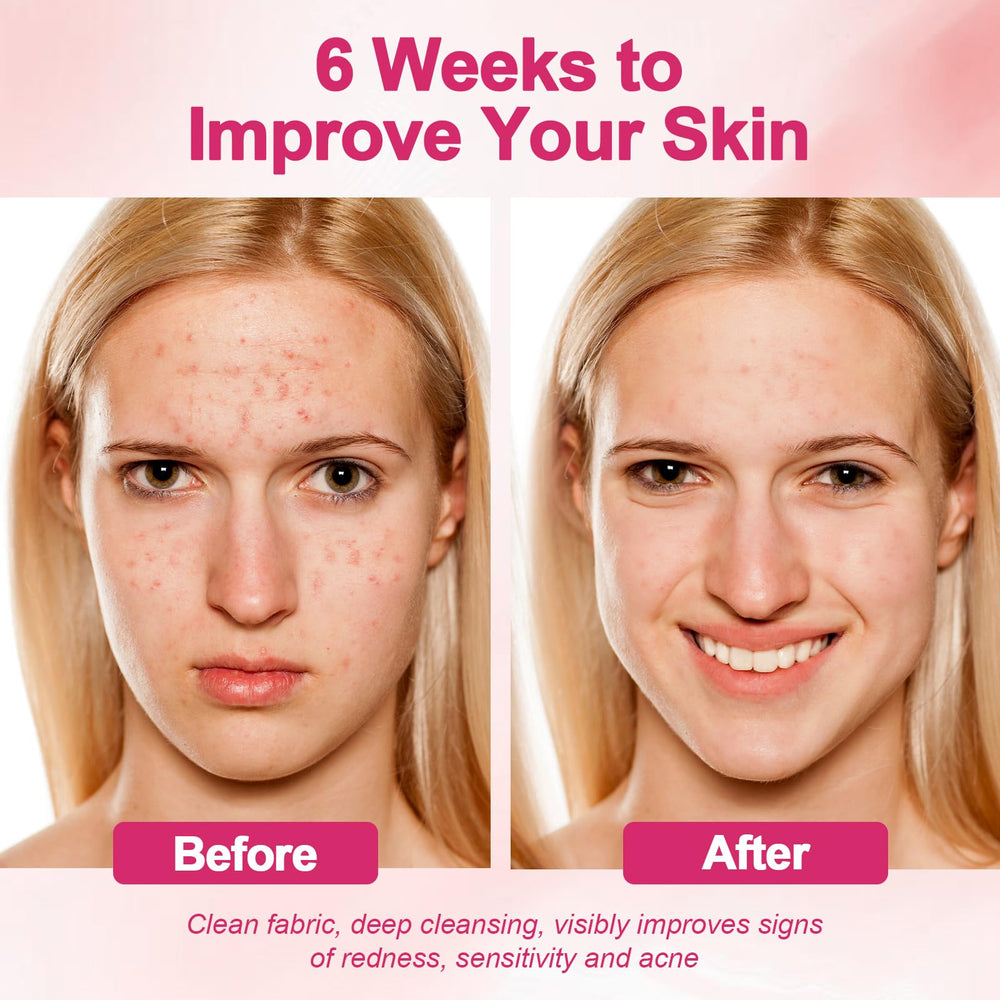 FACEMADE double-side design offers smoothing side for everyday cleansing.