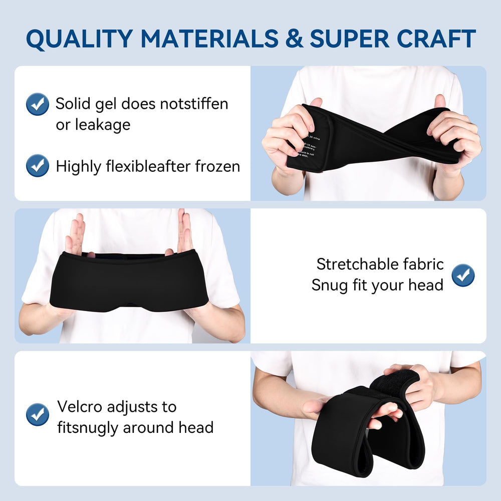 FACEMOON eye mask used before sleep eases morning eye strain.