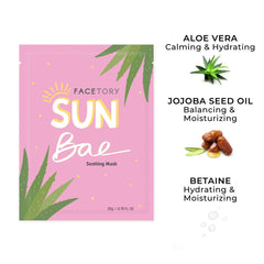 FACETORY collection mask set purifies pores for a clear complexion.