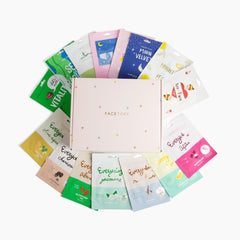FACETORY Gift Set Box Front shows a luxury skincare gift option for birthdays and holidays.