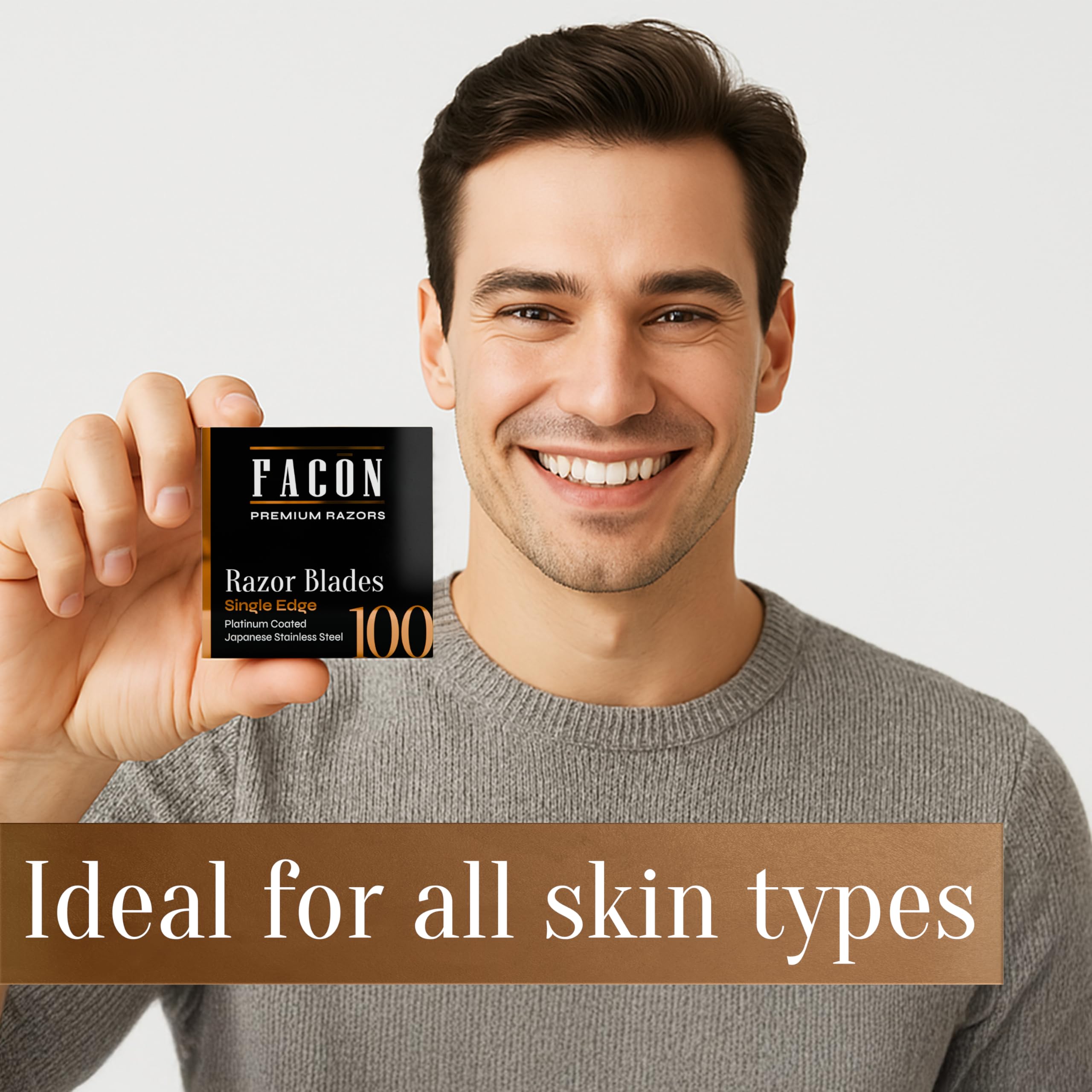 FACON beard trim close-up highlighting versatile grooming use