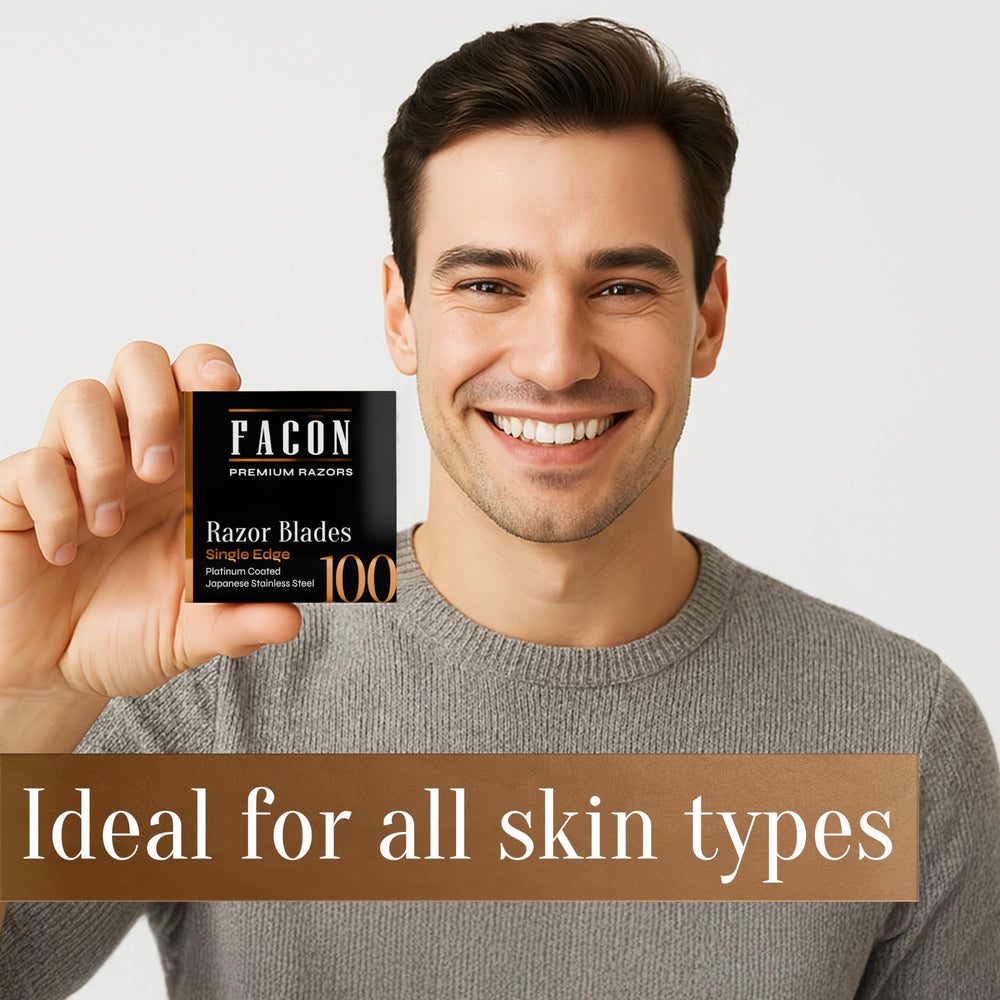 FACON beard trim close-up highlighting versatile grooming use