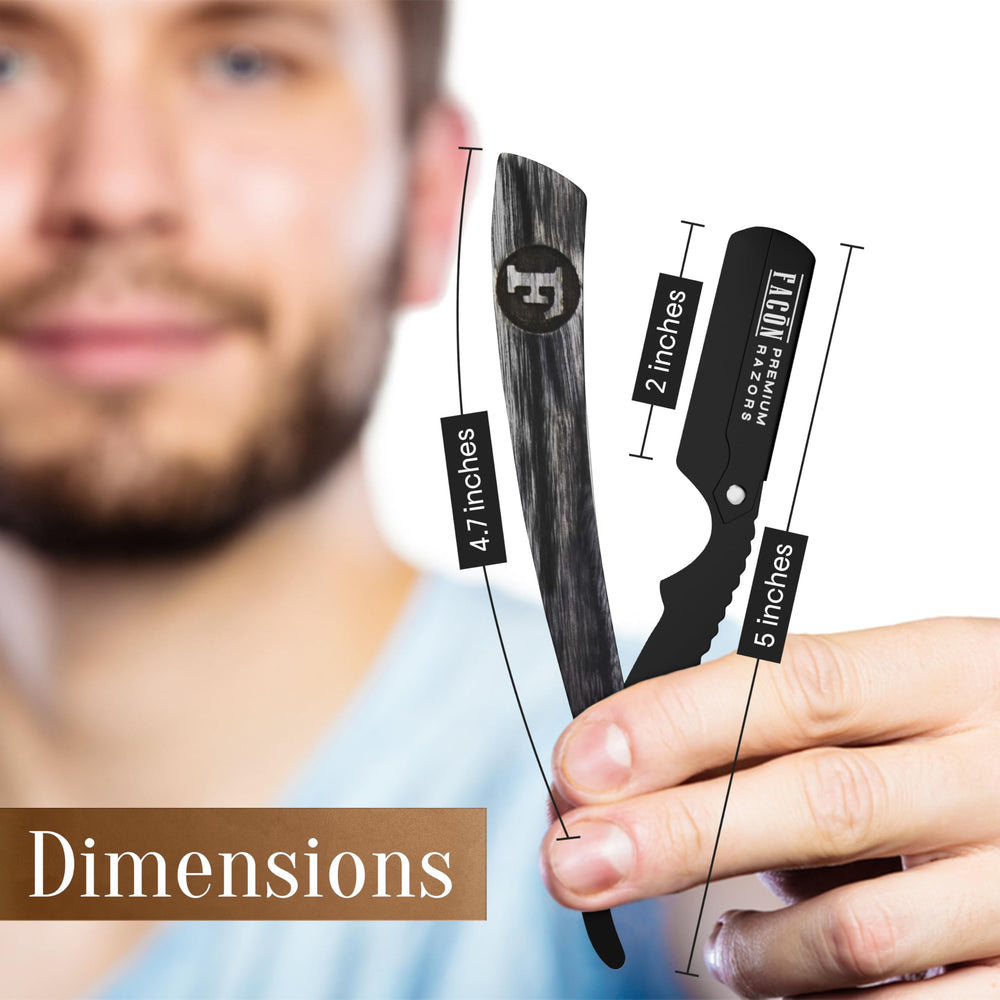 FACON beginner-friendly razor enabling steady practice and comfort.