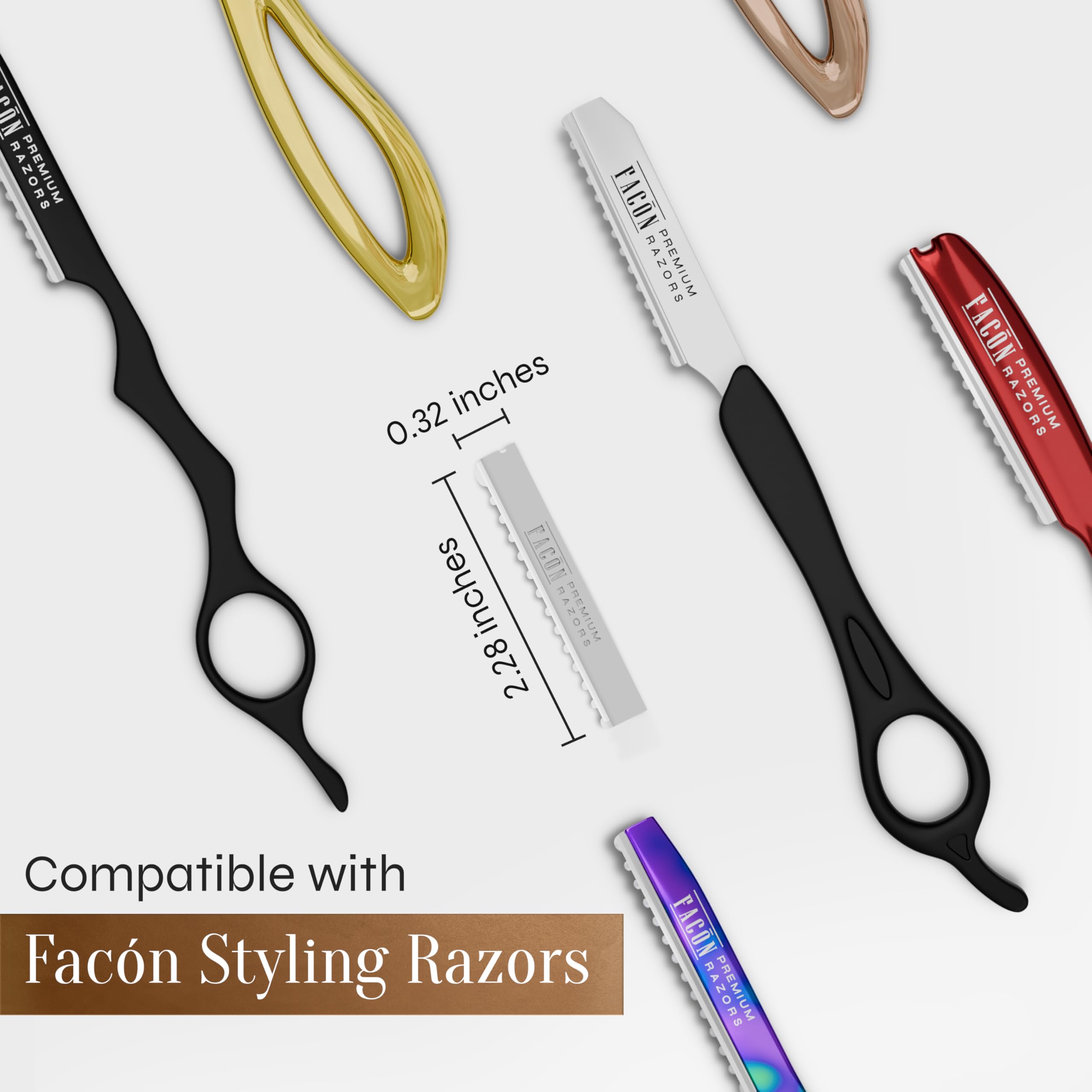 FACON: hojas para uso profesional y casa, larga vida útil.