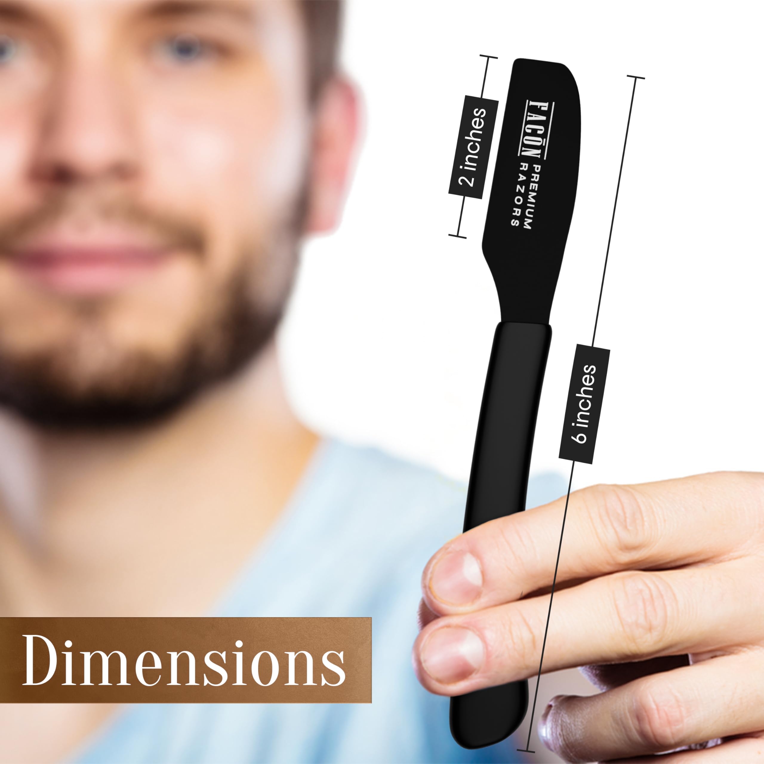 FACON straight-edge-razor-kit-inside displays the full grooming toolkit.