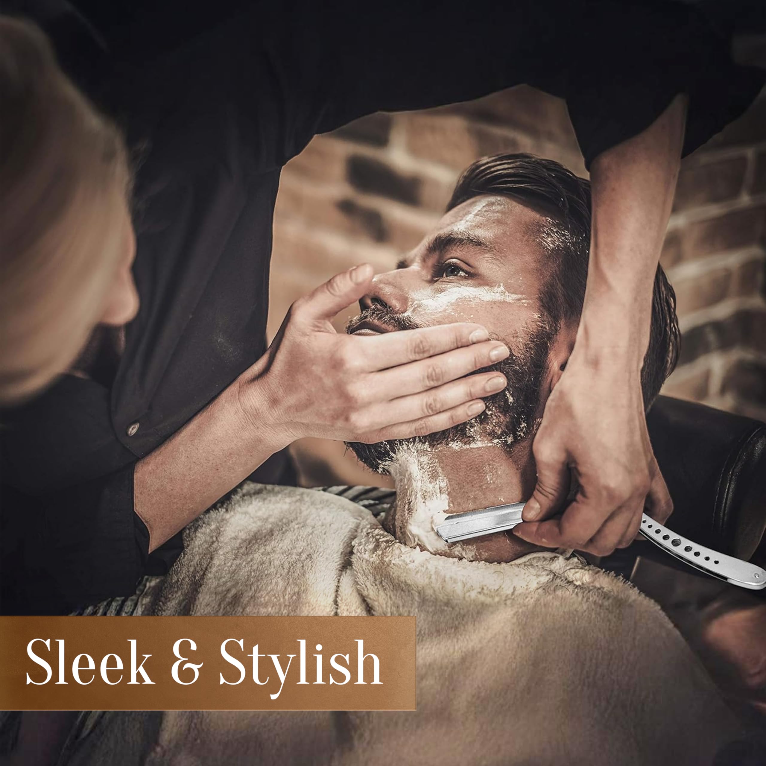 FACON straight razor designed for professional use in barbering and grooming.