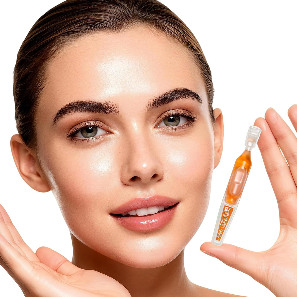 FaczUryn Salmon DNA Serum application drop demonstrates precise, mess-free use.