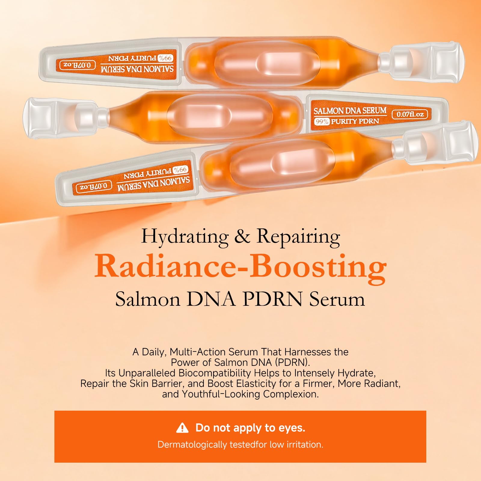 FaczUryn Salmon DNA Serum texture close-up reveals silky-smooth, dewy finish.