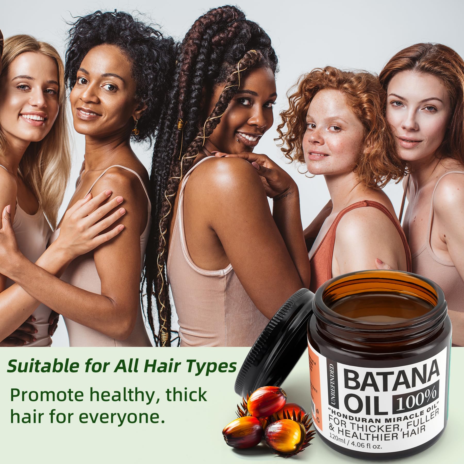 Fadelo Batana Oil close-up reveals essential fatty acids and vitamin E.