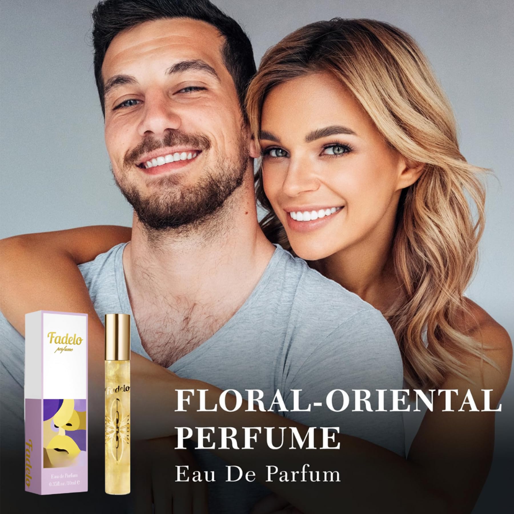Fadelo enhanced scent perfume packaging box displaying gift-ready presentation