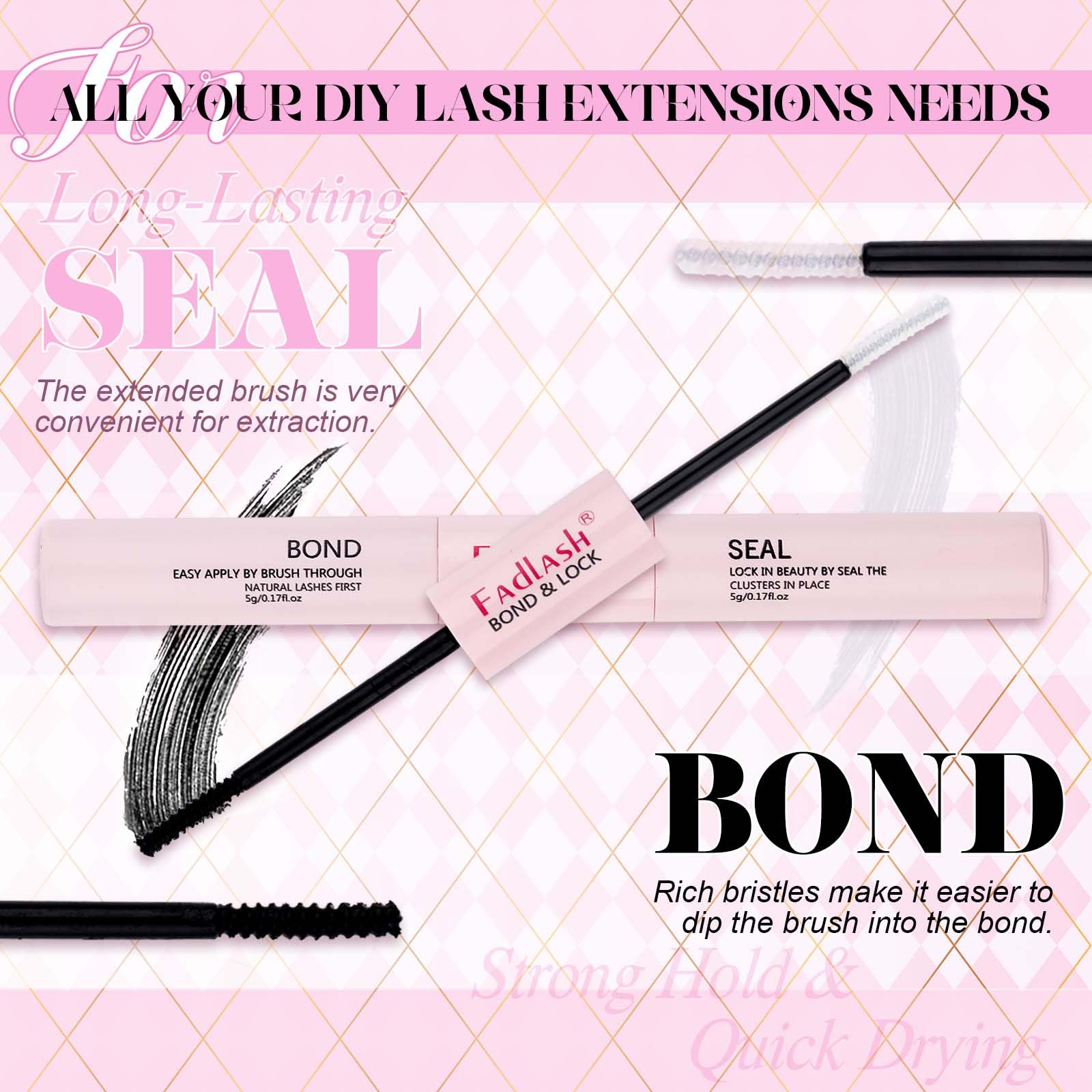 FADLASH at-home application steps shown for quick, beginner-friendly routine.