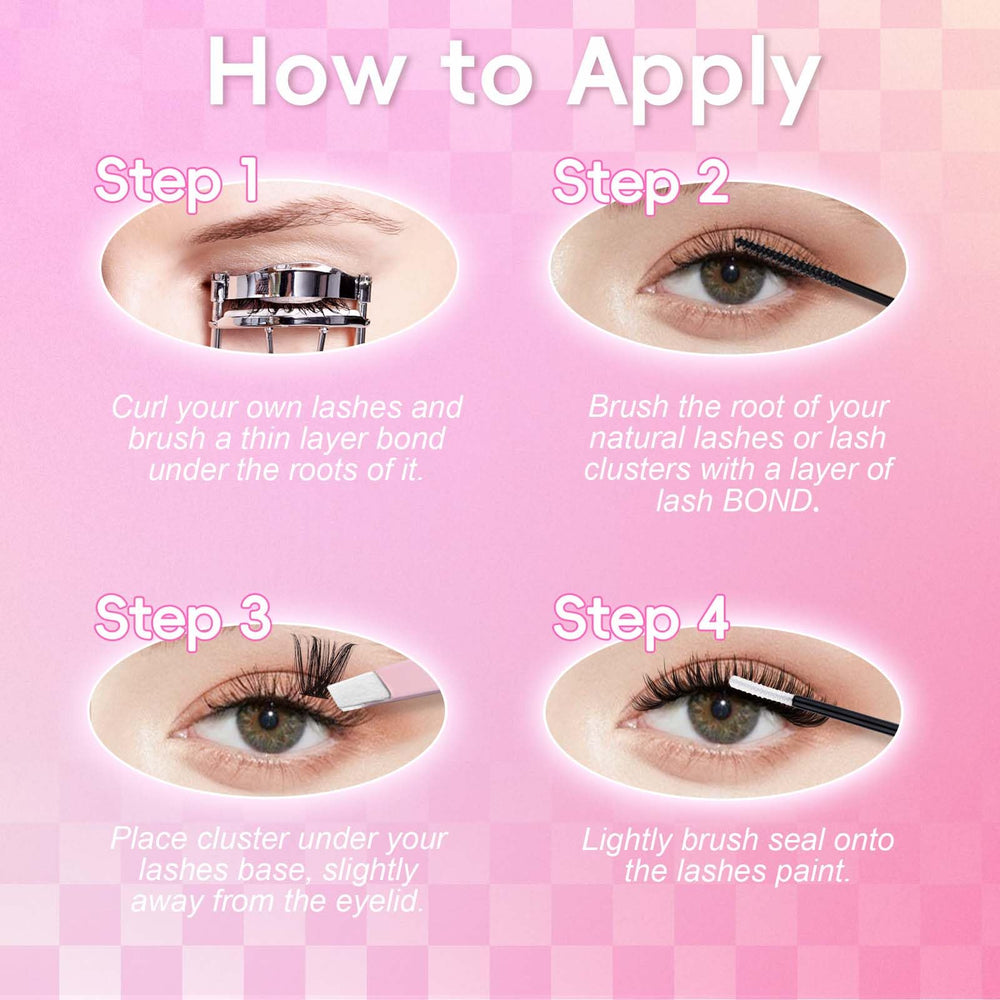 FADLASH at home DIY kit visuals show multiple style options