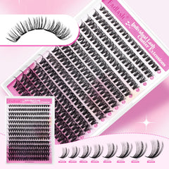 FADLASH application tweezers with lash clusters for precise home use