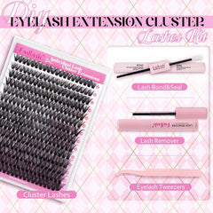 FADLASH cluster lashes soft and lightweight for natural-looking volume.