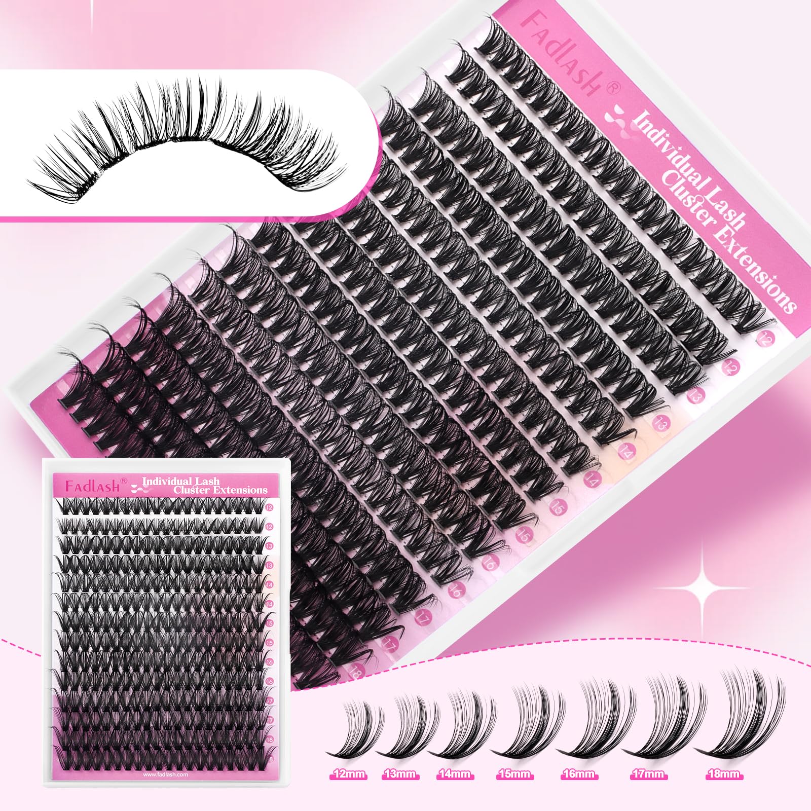 FADLASH lash remover for gentle cleanup after wearing.