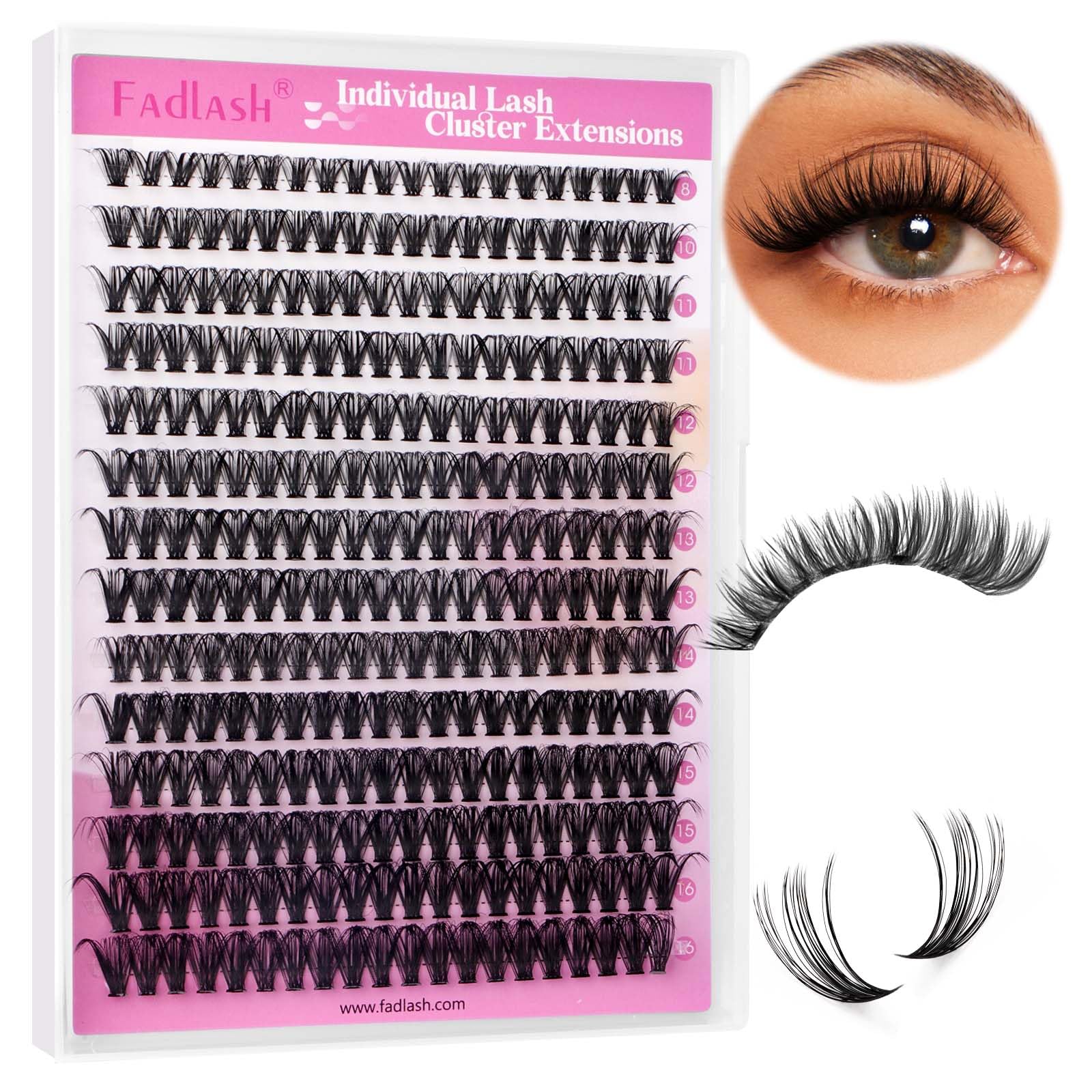 FADLASH packaging cards vary by batch illustration