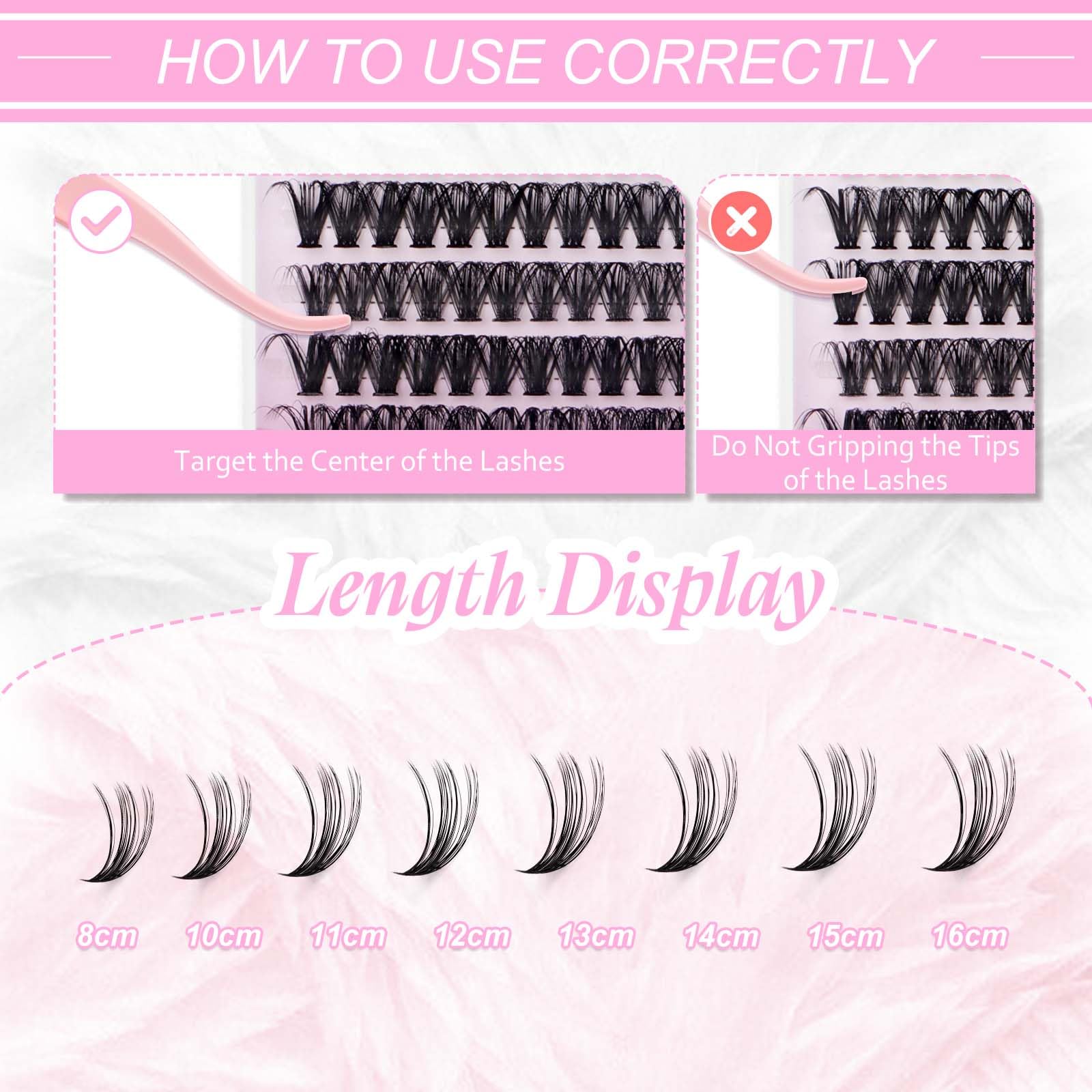 FADLASH reusable lash clusters showing durable, multi-wear materials