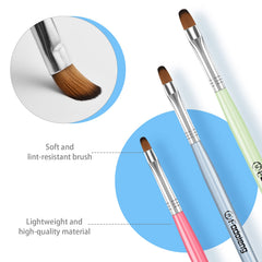 Fadoleng Gel Nail Brush model 4 detail for fine lines and detailing.