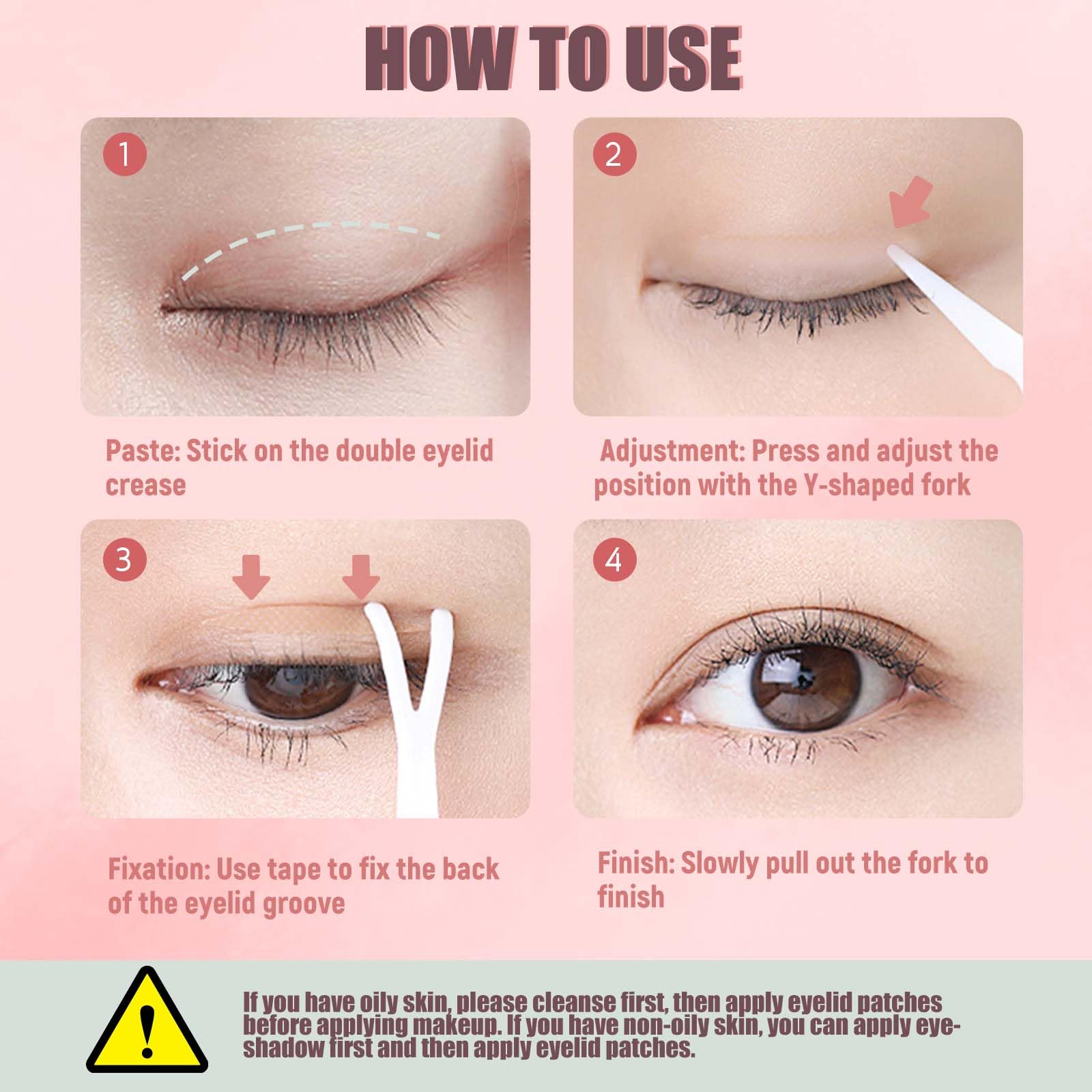 FADVAN three sizes offer adaptable lift for various eye shapes.