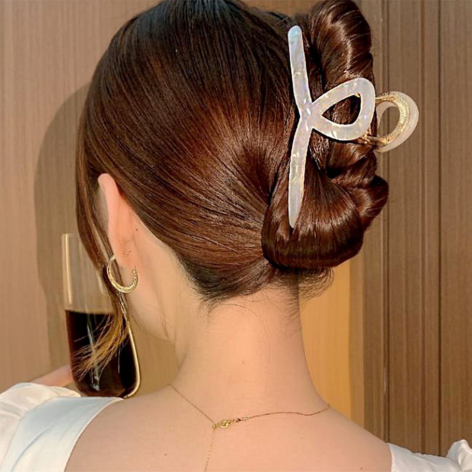 FAELBATY clip on long hair for versatile styling