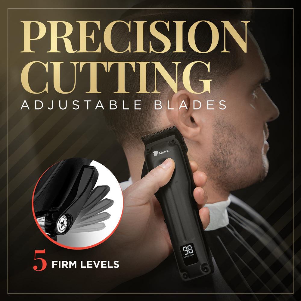 Fagaci Fusion DLC fade blades deliver extreme sharpness and smooth finishes.