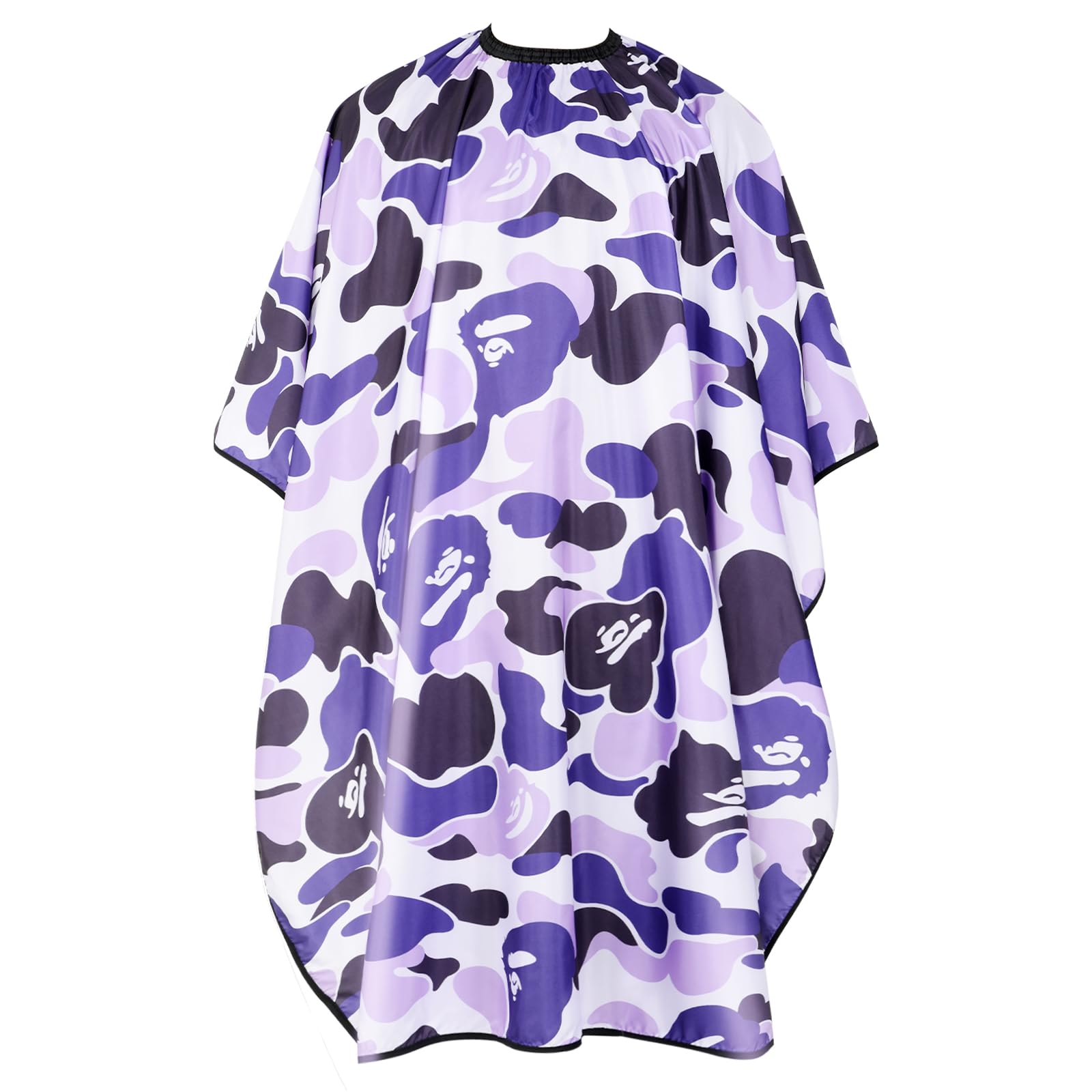 FaHaner professional cutting cape with extended coverage protects clothing during busy haircut sessions