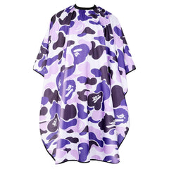 FaHaner professional cutting cape with extended coverage protects clothing during busy haircut sessions