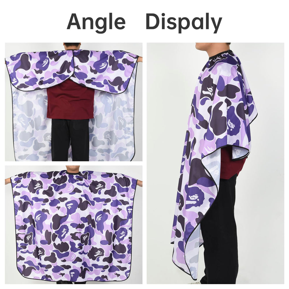 FaHaner 63 x 56 inch cape provides wide coverage for full-body protection