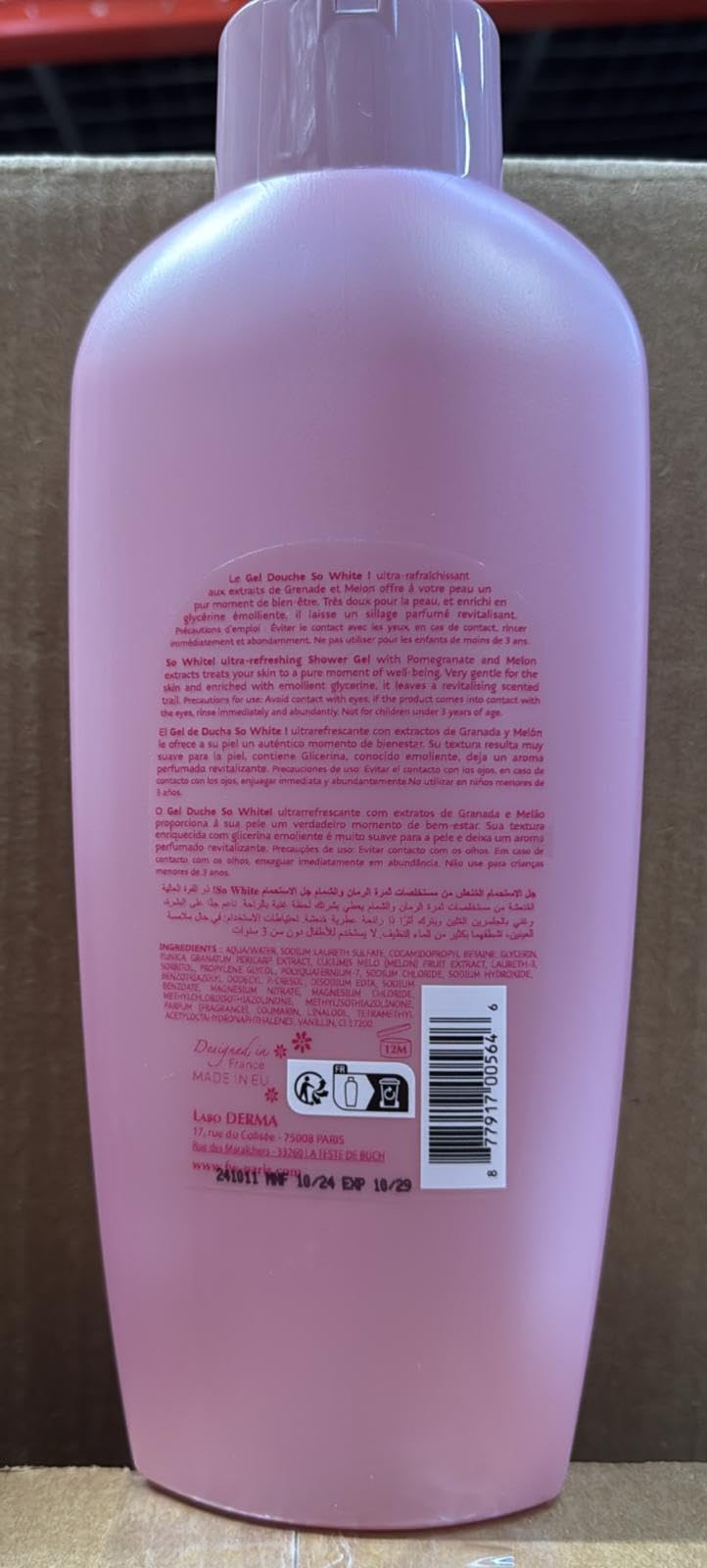 Dry skin nourished and skin feels more supple after use