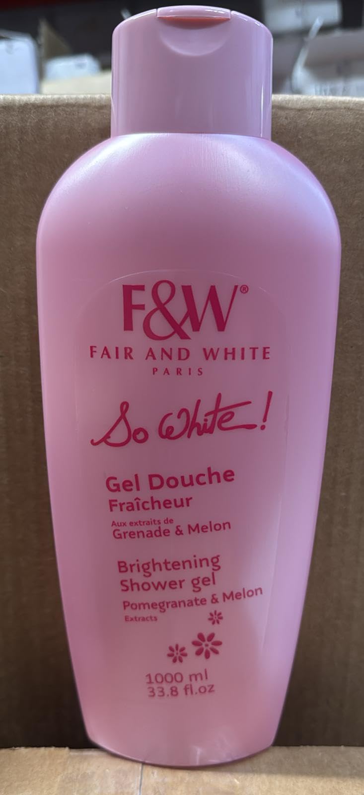 Melon and pomegranate scent evokes a refreshing shower ritual