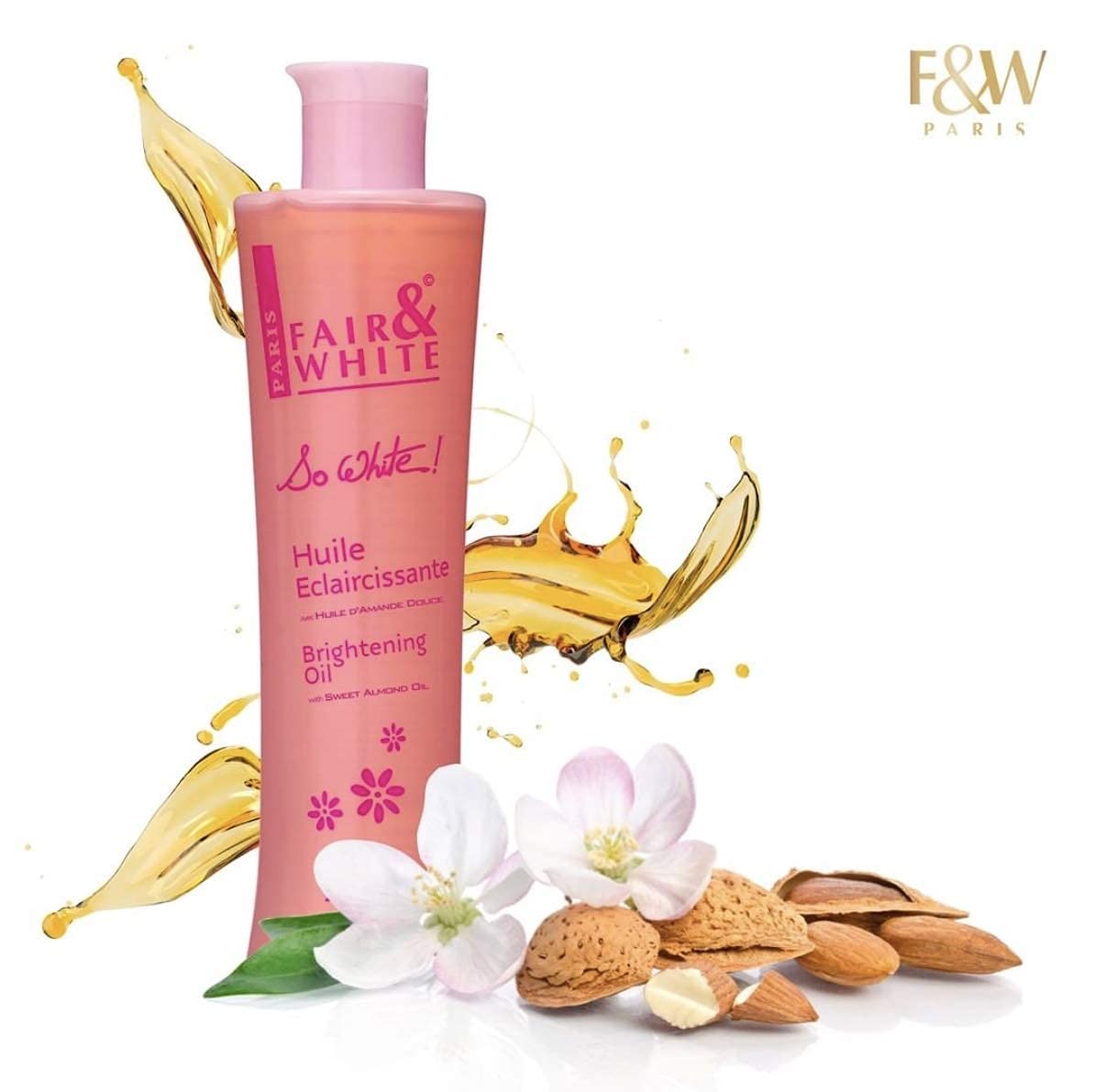 FAIR & WHITE So White packaging-embossed conveys premium branding and trusted skincare.